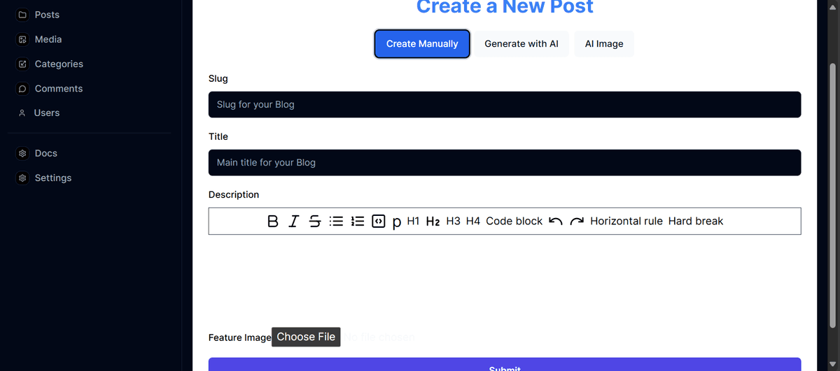 create post